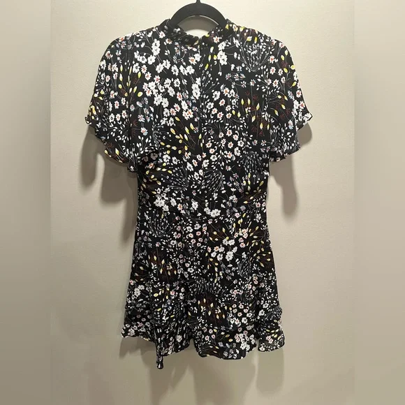 Parker Black Floral Women's Blouse - Picture 4 of 4